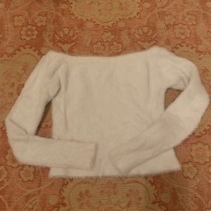 White H&M sweater